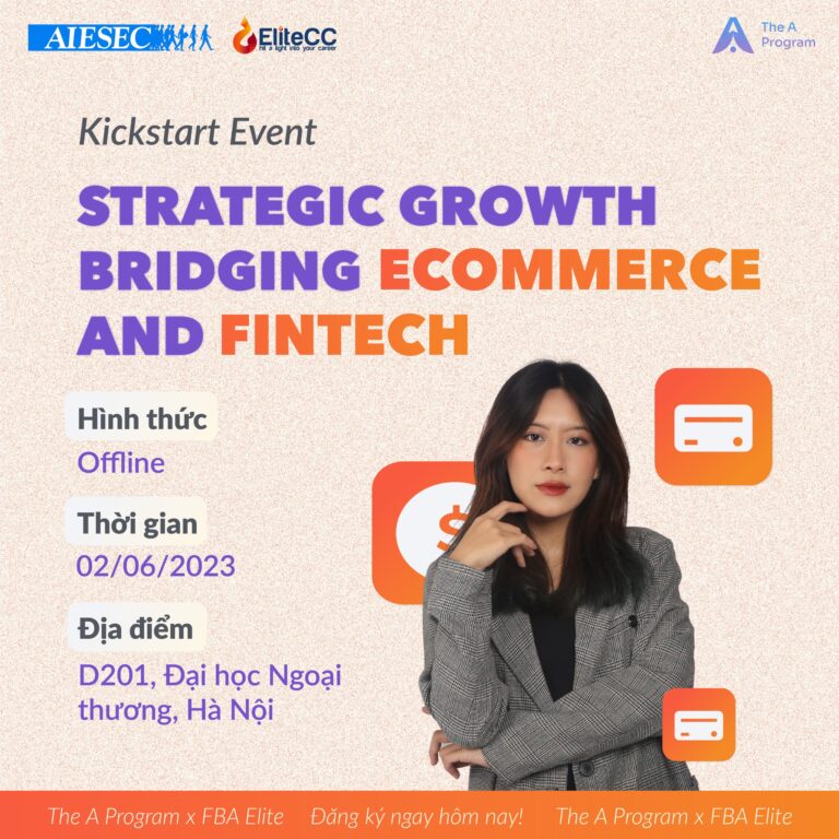 KICKSTART EVENT “STRATEGIC GROWTH: BRIDGING ECOMMERCE AND FINTECH”