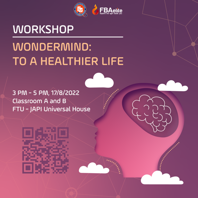 WORKSHOP “WONDERMIND: TO A HEALTHIER LIFE”