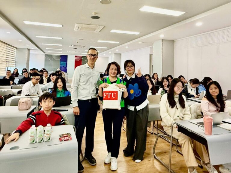 BUỔI CHIA SẺ CỦA CO-FOUNDER, CEO BUYO BIOPLASTICS CHO SINH VIÊN CHƯƠNG TRÌNH TIÊN TIẾN QUẢN TRỊ KINH DOANH KHOÁ 60