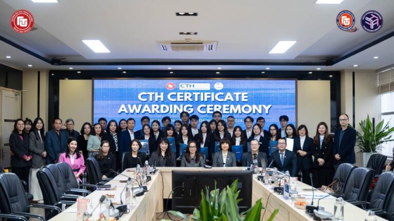 HỢP TÁC FTU & THE ASCOTT LIMITED – TRAO CHỨNG CHỈ CTH CHO SINH VIÊN QTKS
